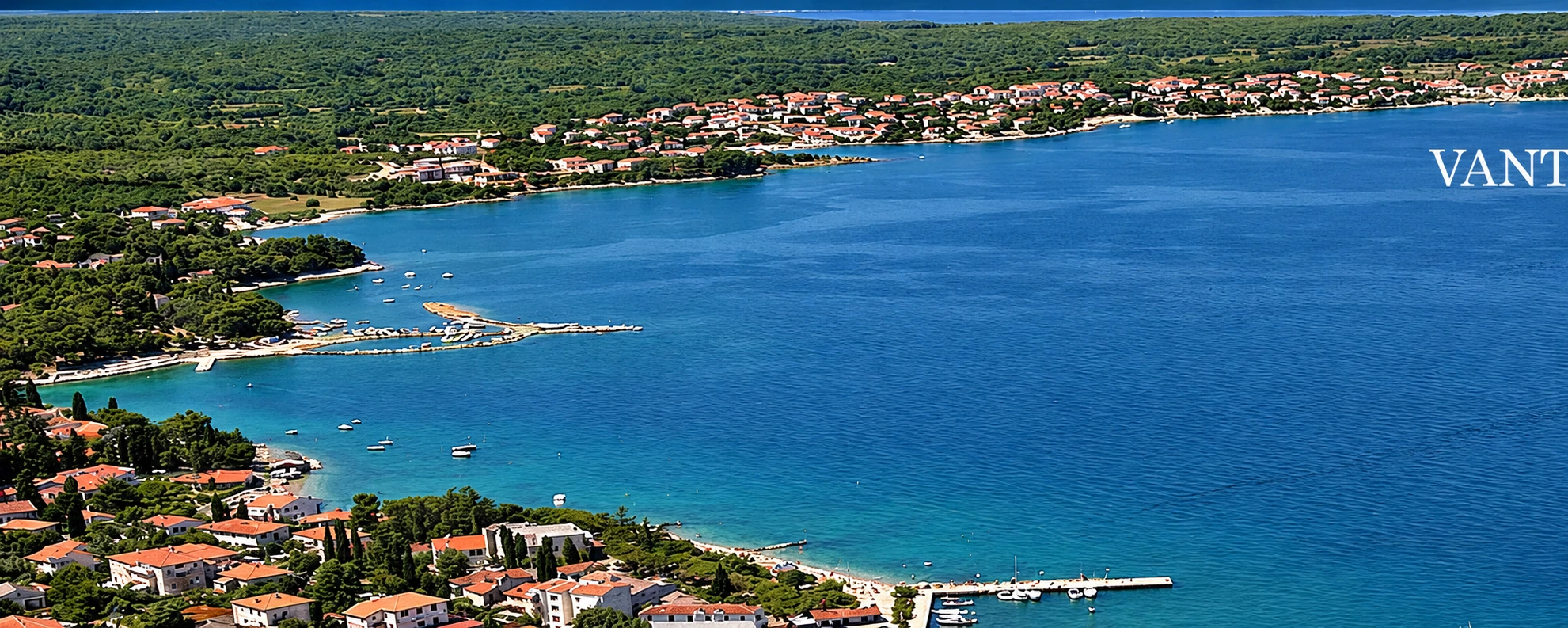 Obala Vantačića i Malinske na otoku Krku